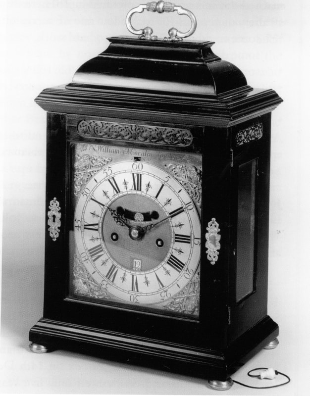 William Moraley table clock (1700 - 1710)
