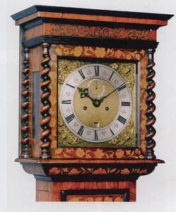 William Clement longcase clock 1695